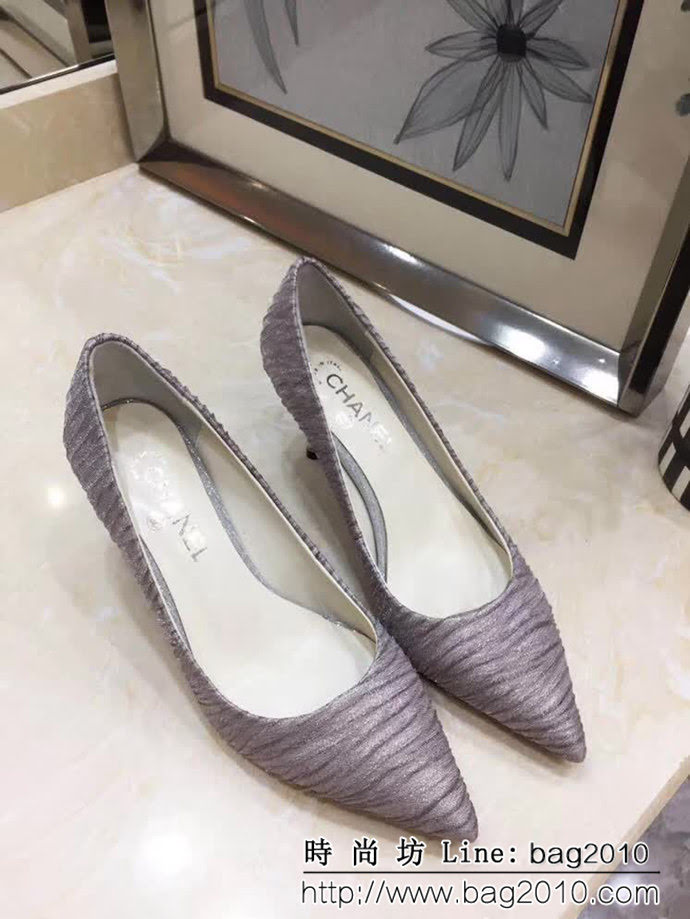 CHANEL香奈兒 19S早春新款 889鞋型 進口格麗特 女單皮鞋 QZS2370